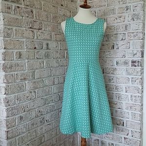 Talbot's Fit'n Flare Sleeveless Knit Dress,  S